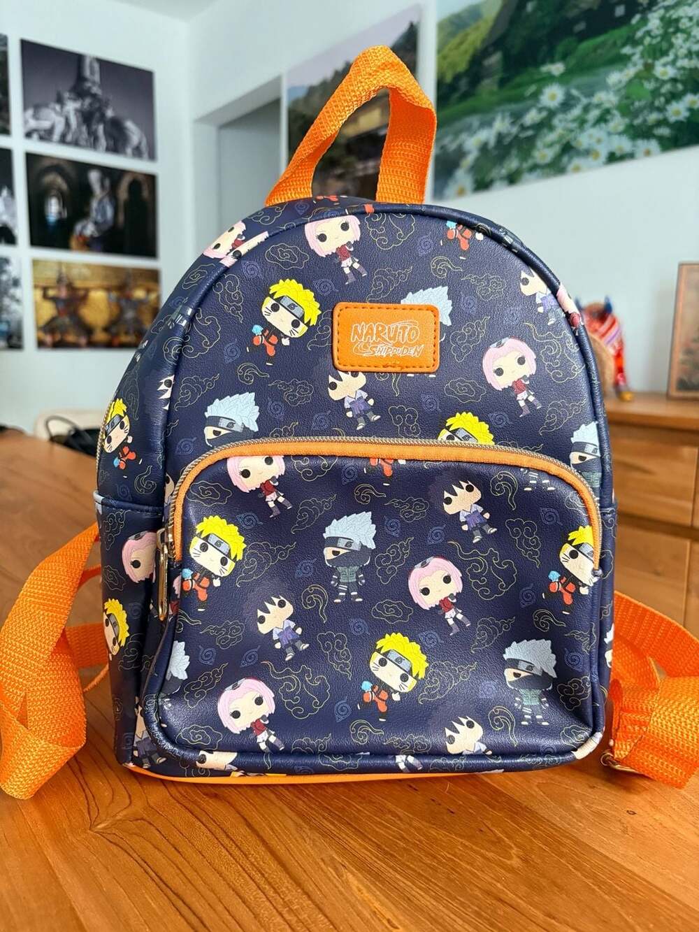 Funko Naruto Shippuden Characters AOP Mini Backpack Like New